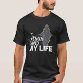 Religieuze Christelijke Jezus veranderde mijn leve T-shirt (Voorkant)