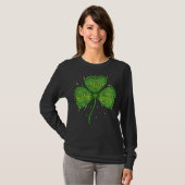 Religieuze Christelijke katholieke St Patricks Day T-shirt (Voorkant volledig)