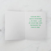 Religieuze Christelijke Kerst Kaart Jesus & Angel (Binnen)