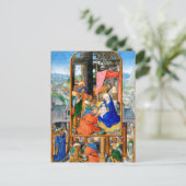 Religieuze Christelijke Kerstmiskerststal Drie Kon Feestdagenkaart (Staand voorkant)