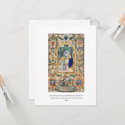 Religieuze Christelijke kerstviering Kaart (Voorkant / Achterkant in situ)