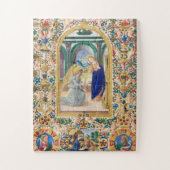 Religieuze Christelijke kerstviering Legpuzzel (Verticaal)