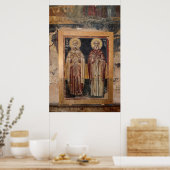 Religieuze Christelijke kunst Poster (Keuken)