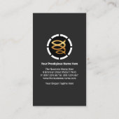 Religieuze Christelijke lagepredikant van de visre Visitekaartje (Achterkant)