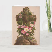 Religieuze Christelijke St. Valentijnsdag Feestdagen Kaart (Achterkant)