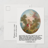  Religieuze Christelijke St. Valentijnsdag Feestdagenkaart (Voorkant / Achterkant)