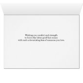 Religieuze condoleances Sint 14:27 Manuscript (Binenzijde Horizontaal (Onderkant))