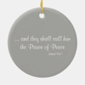 Religieuze Cowboy Church Western Ornament (Achterkant)