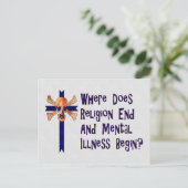 Religieuze Crazies Briefkaart (Staand voorkant)