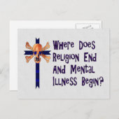 Religieuze Crazies Briefkaart (Voorkant / Achterkant)