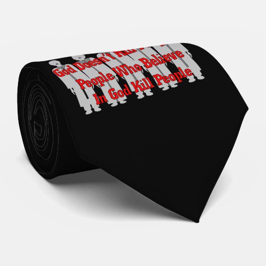 Religieuze Crazies Stropdas (Opgerold)