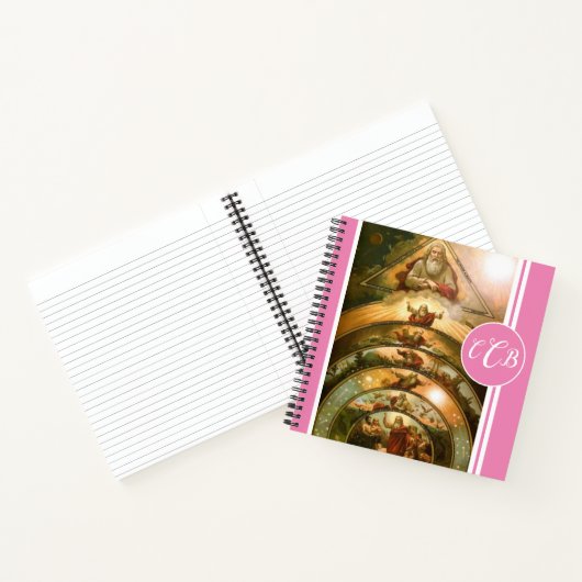 Religieuze creatie van het World Journal Homeschoo Notitieboek (Binnen)