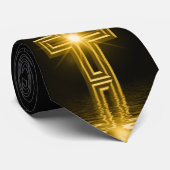 Religieuze Cross-Spirituele Stropdas (Opgerold)