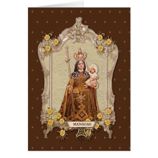 Religieuze Dame van Manaoag Filipijnen Katholiek (Voorkant)