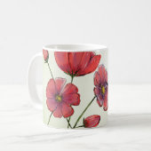 Religieuze denking van jullie bloemen met Hummingb Koffiemok (Voorkant links)