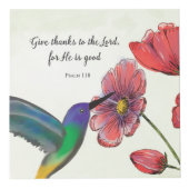 Religieuze denking van jullie bloemen met Hummingb Kubus (Rechts)