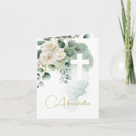 Religieuze doop doop Foto Rozen Cross