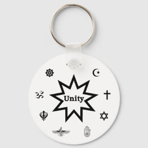 Religieuze eenheid sleutelhanger