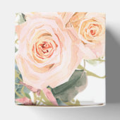 Religieuze Elegante Rozen Pink Wash Cross Bedankdoosjes (Bovenkant)