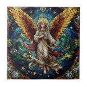 religieuze engel tegeltje (Voorkant)