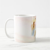 Religieuze engelen gepersonaliseerd koffiemok (Links)