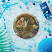 Religieuze Epifany Jezus Mary Joseph Kerstmis Papieren Bordje (Feest)