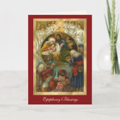 Religieuze espifany Drie koningen gebed Jezus Feestdagen Kaart (Voorkant)