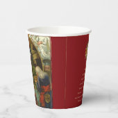 Religieuze espifany Three Kings Jesus Mary Joseph Papieren Bekers (Links)