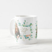 Religieuze Eucalyptus Immaculate Harthart Mary Koffiemok (Voorkant links)