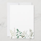 religieuze evenement dankkaart kaart (Achterkant)