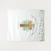 Religieuze evenementen, Elegante groene foto-achte Wandkleed (Voorkant (horizontaal))