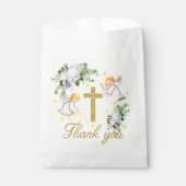 Religieuze evenementen Waterverf Angels Dank u Bedankzakje (Voorkant)