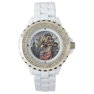 Religieuze eWatch - Engel met Christus Horloge