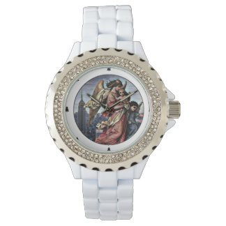 Religieuze eWatch - Engel met Christus Horloge