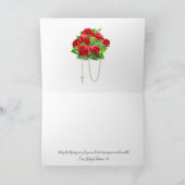 Religieuze Fatima Rozenkrans Rode Vrachtwagen Kath Kaart (Binnen)