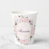 Religieuze feestdag voor Roses Girl Papieren Bekers (Voorkant)