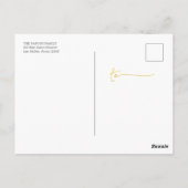 Religieuze feestdag Waterverf Kerstmis Geen foto Briefkaart (Achterkant)