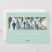 Religieuze Foto Kerst Kaart met Bijbelvers (Achterkant)