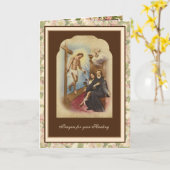 Religieuze gebeden voor het genezen van St. Peregr Kaart (Gele Bloem)