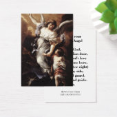 Religieuze gebedsbeschermengel Heilige kaart (Bureau)