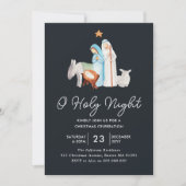 Religieuze Geboortezorg Kerstviering Kaart (Voorkant)