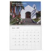 Religieuze gebouwen 2026 kalender (Mar 2027)