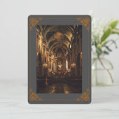  religieuze gedenkteken Kaart - aangepaste begrafe (Staand voorkant)