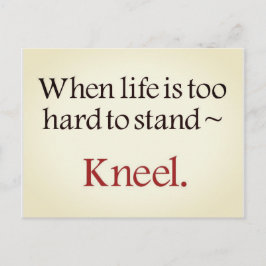 Religieuze geschenken briefkaart