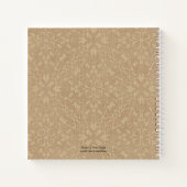 Religieuze, gevlekte Maagd Mary Jesus Notitieboek (Achterkant)