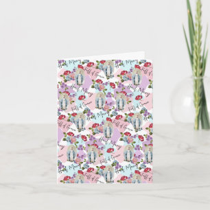 Religieuze, , gevlekte Maagd Mary Jesus Rozen Kaart