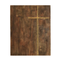 Religieuze Gold Cross, moderne kunst