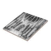  religieuze gothische katholieke kerkkathedraal tegeltje (Zijkant)