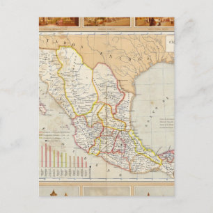 Religieuze Grafiek van Mexico Briefkaart