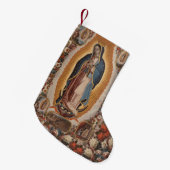 Religieuze Guadalupe Maagd Maria Katholieke Prayer Kleine Kerstsok (Voorkant (Hangend))